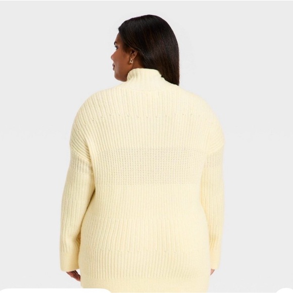 Universal Thread Women's Soft cream Turtleneck Sweater - Picture 2 of 5